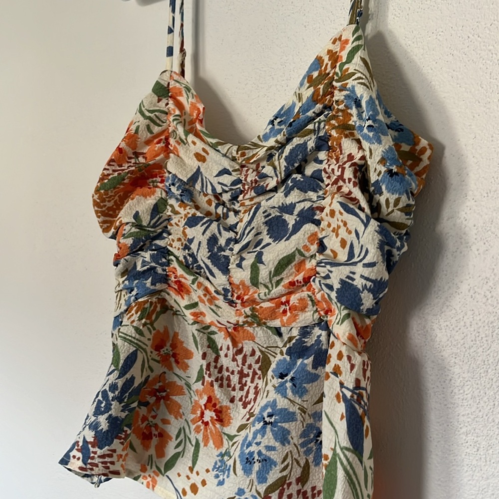 NWT Floral Tank Top